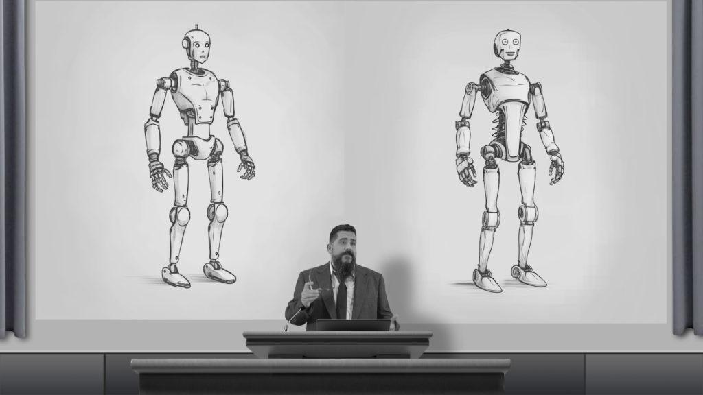 5 BORTO THE TERRIBLE ROBOT - Frame 1